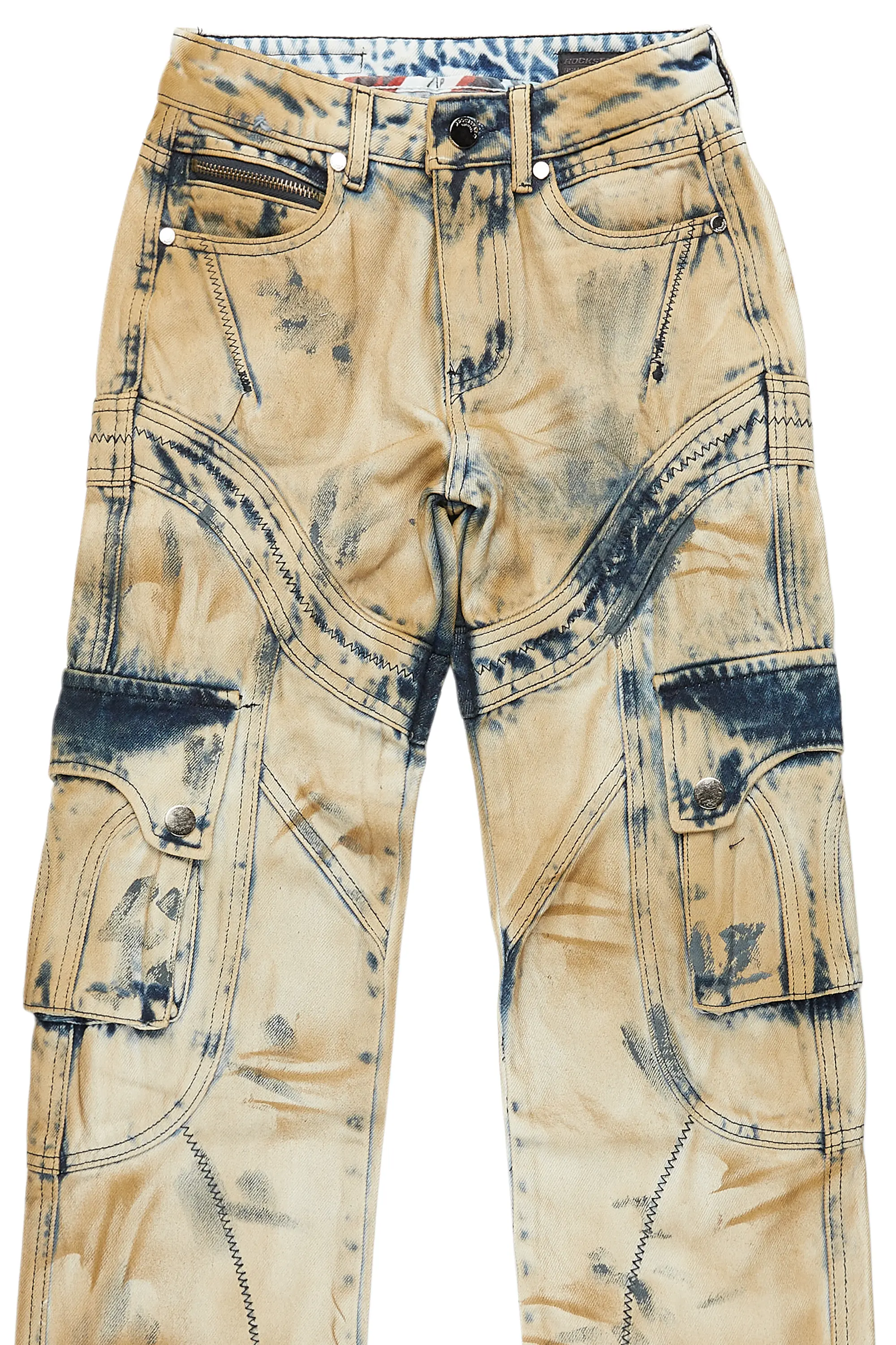 Boys Denmot Blue Baggy Fit Jean