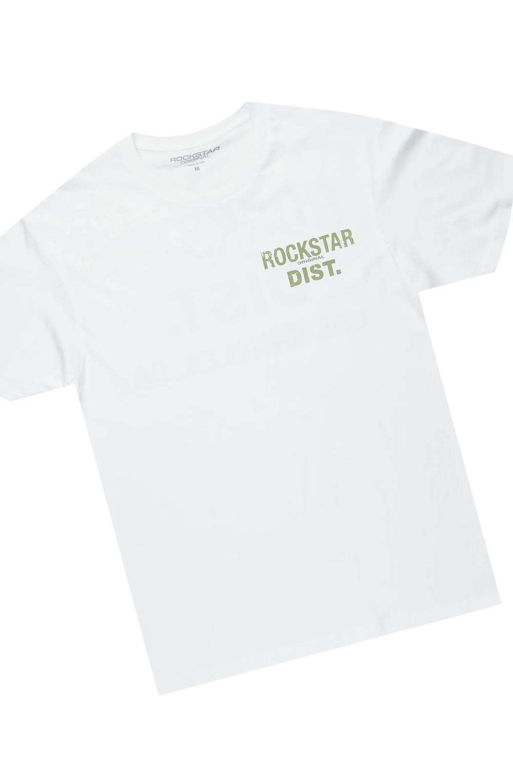 Lake White/Green T-Shirt & Denka Slim Jean Bundle