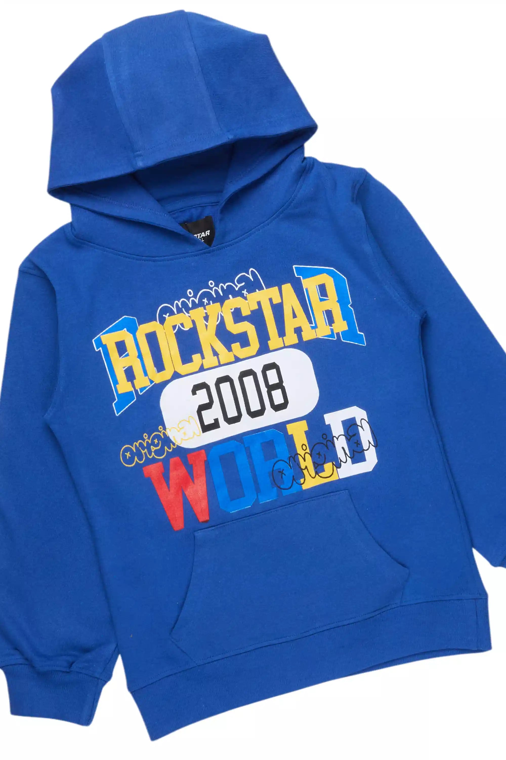 Boys Daria Royal Blue Stacked Flare Track Set