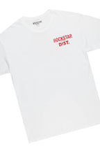 Lake White/Red T-Shirt/Stacked Baggy Track Set