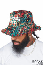 Ayami Red Tapestry Bucket Hat