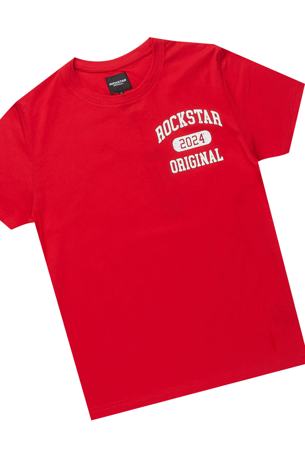 Boys Lex Red T-Shirt/Short Set