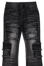 Girls Tyra Dark Grey Skinny Fit Cargo Jean