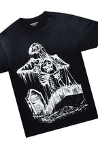 Brookwood Black T-Shirt/Stacked Flare Jean Set