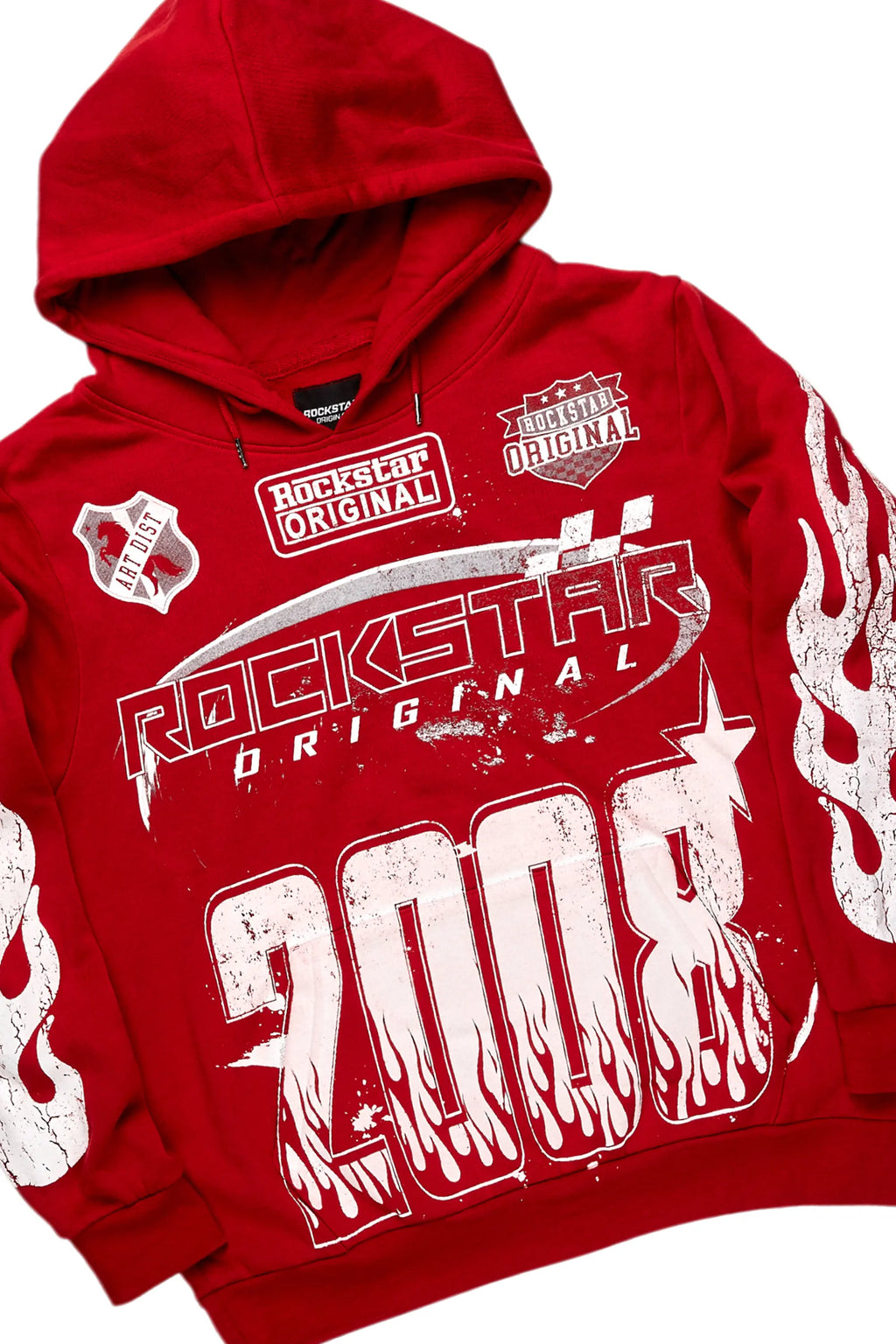 Amos Burgundy Hoodie/Baggy Track Pant Set