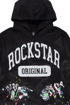 Balta Black Graphic Painter Hoodie