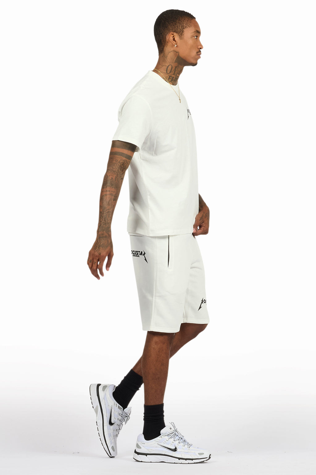 Buck White Short Set