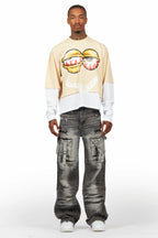 Berdi Black Wash Baggy Fit Jean