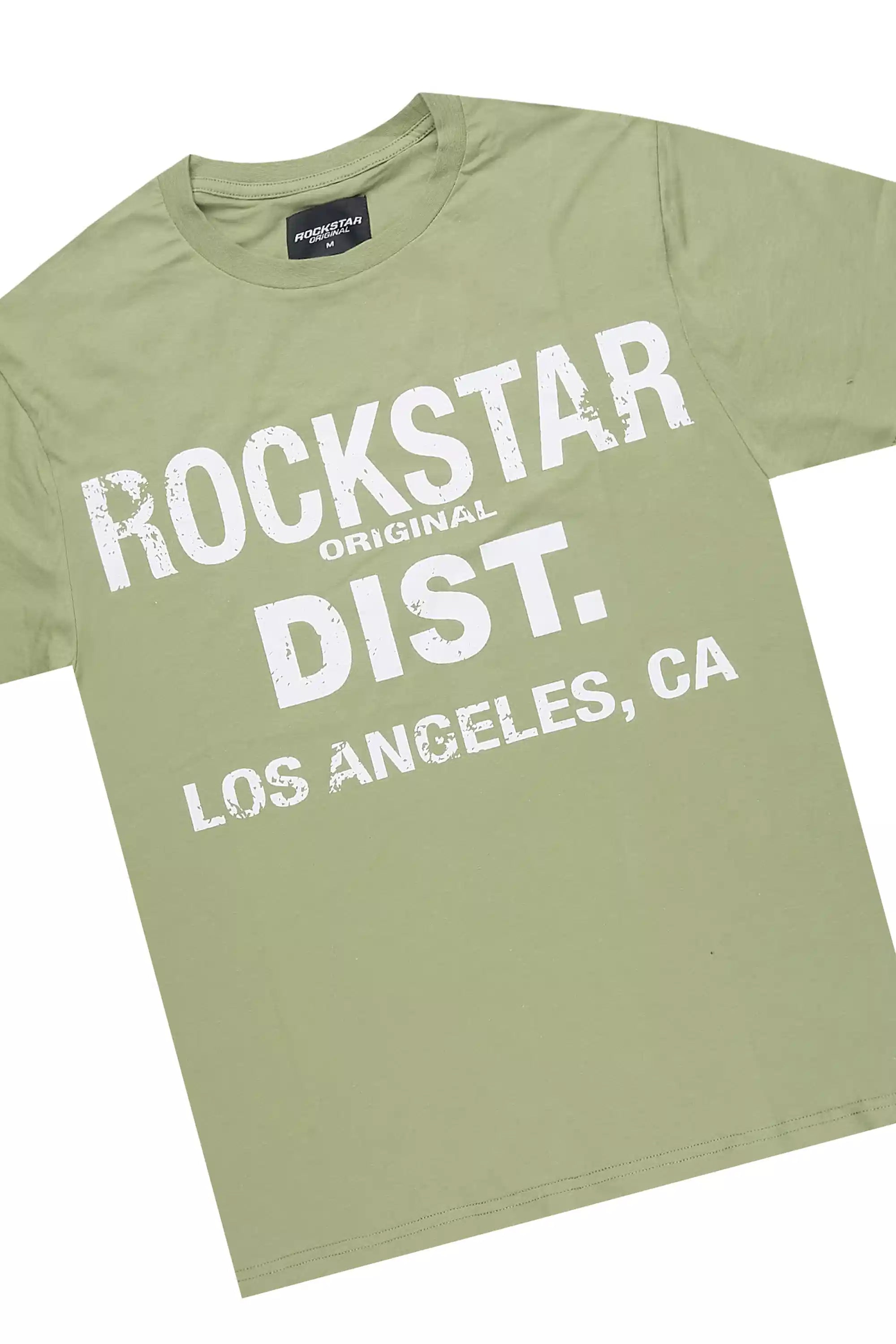 Lake Green T-Shirt/Stacked Flare Jean Bundle