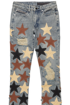 StarLane Tint Stacked Flare Jean