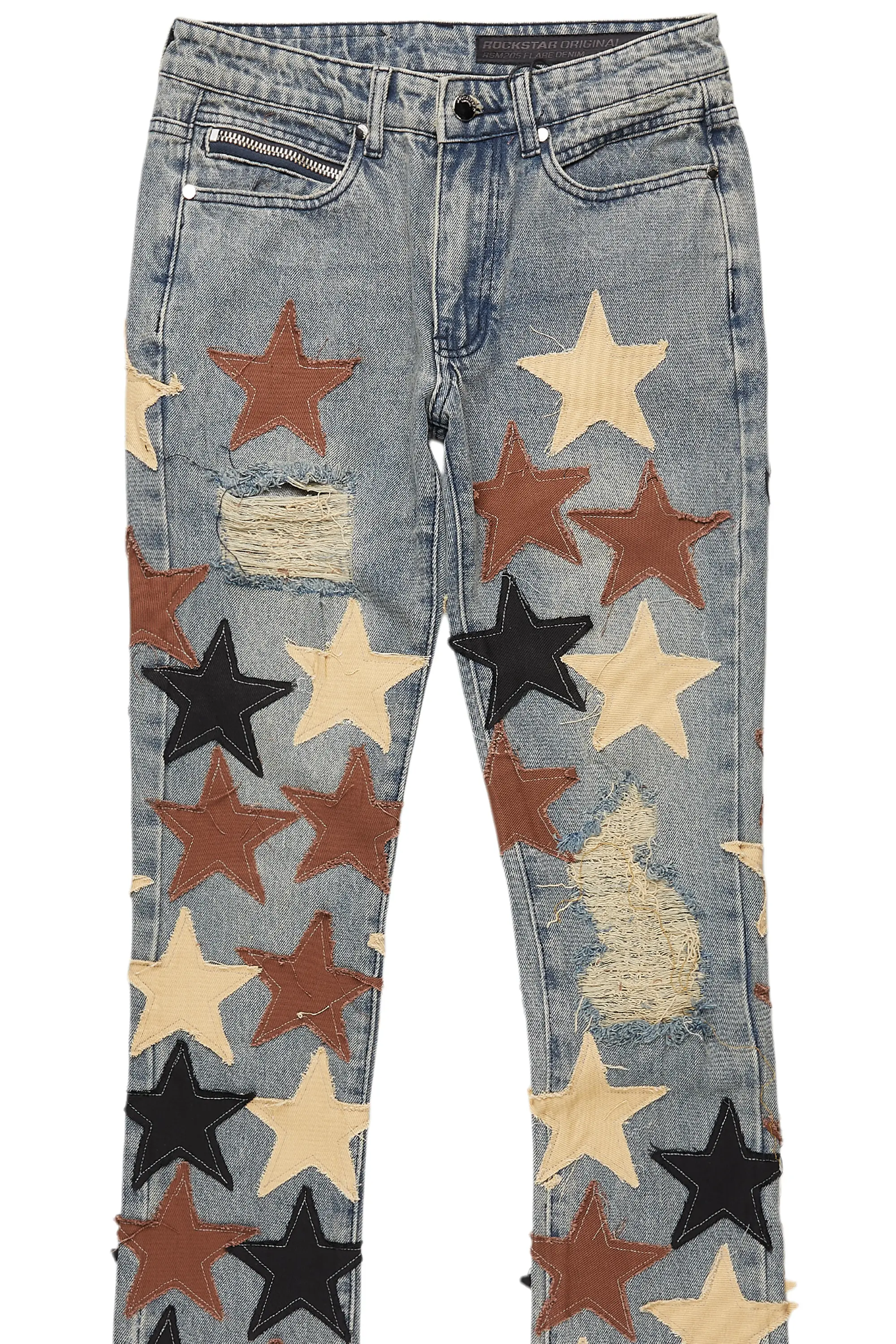 StarLane Tint Stacked Flare Jean