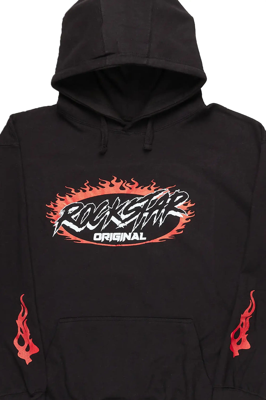 Draven Black/Red Graphic Hoodie