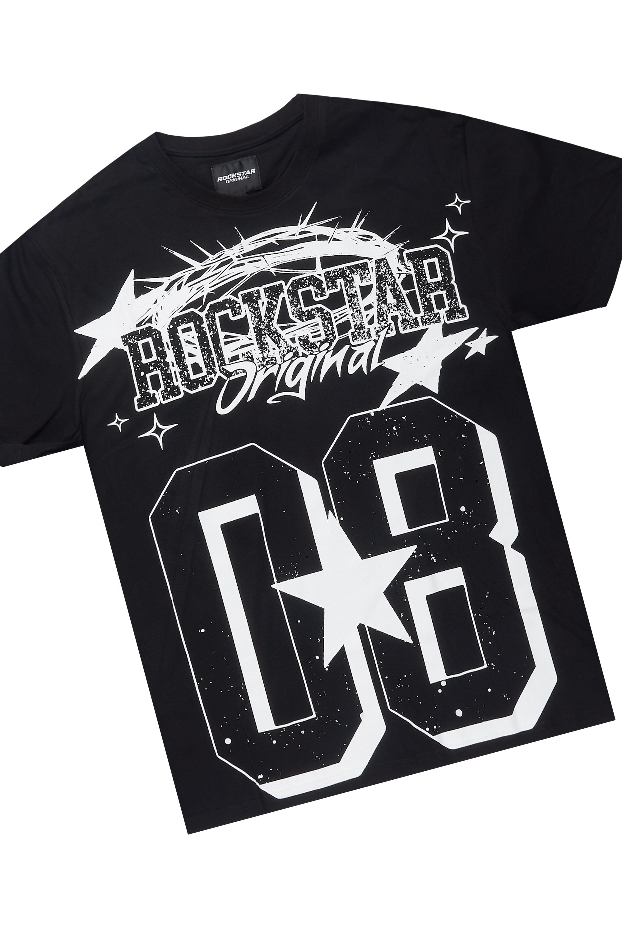 Allstar Black/White T-Shirt Short Set