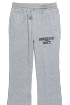 Girls Juliana Grey Stacked Flare Pant