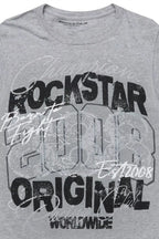 Boys Kairen Grey/Black Graphic T-Shirt