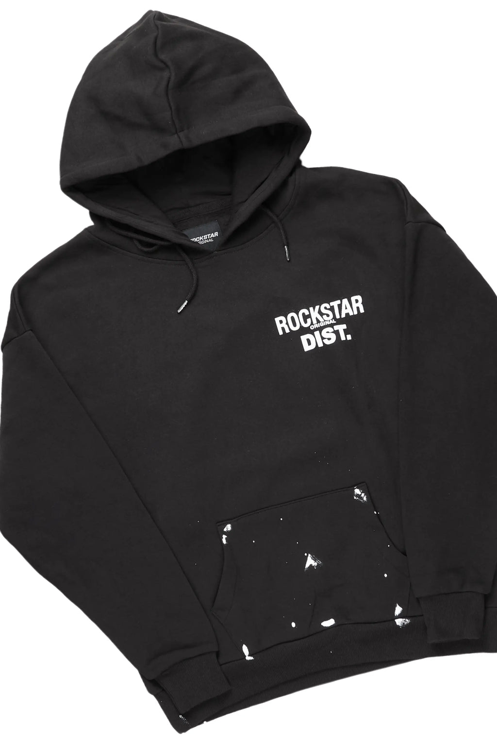 Boys Raffer Black Hoodie Track Set