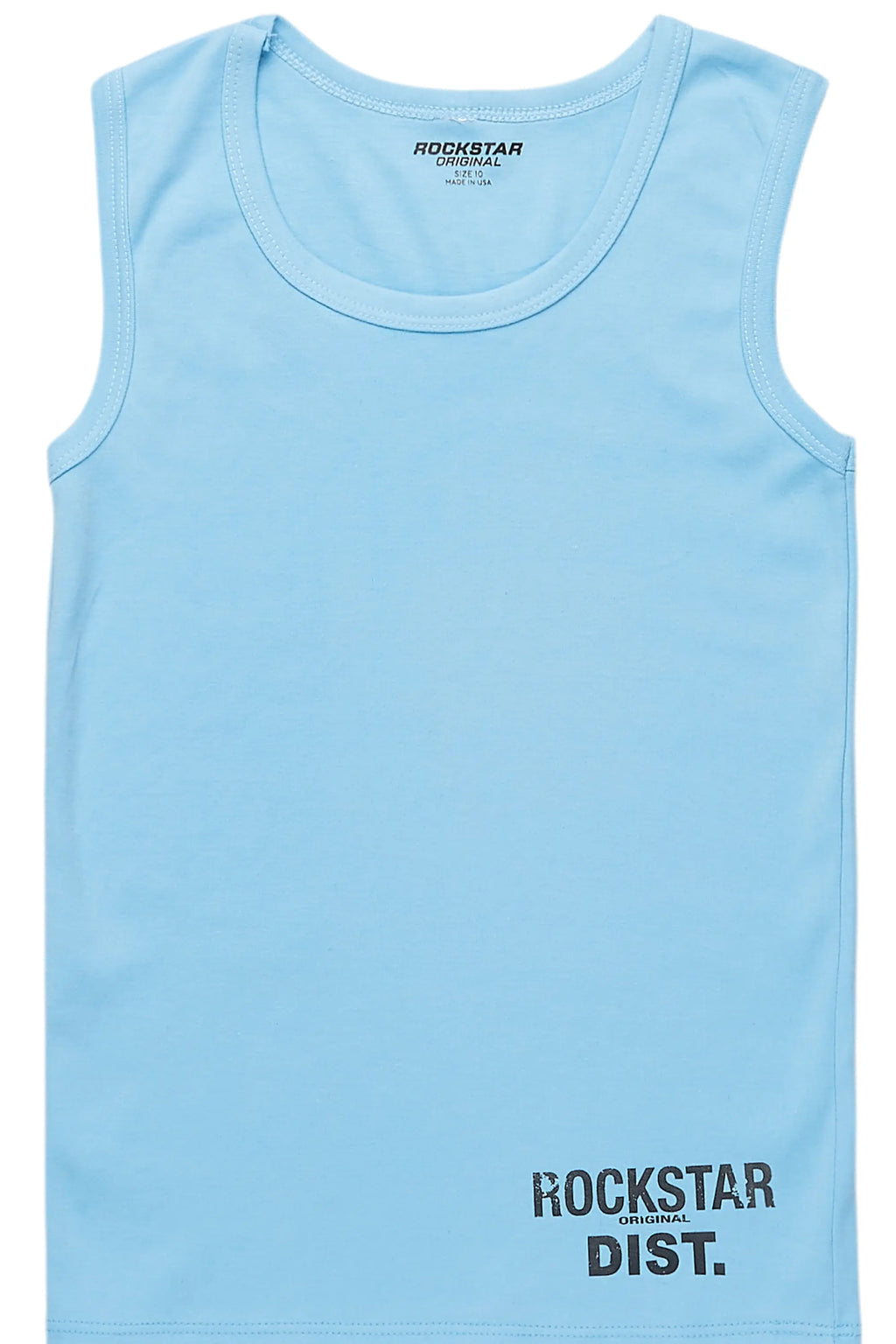 Boys Baby Blue Tank Top
