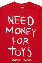 Boys M4Toys Red/White Graphic T-Shirt