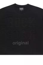 Rulik Black Boxy Crop T-Shirt