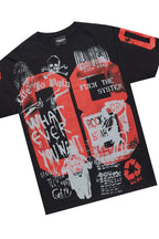 Grill Black/Red Cargo Short Set