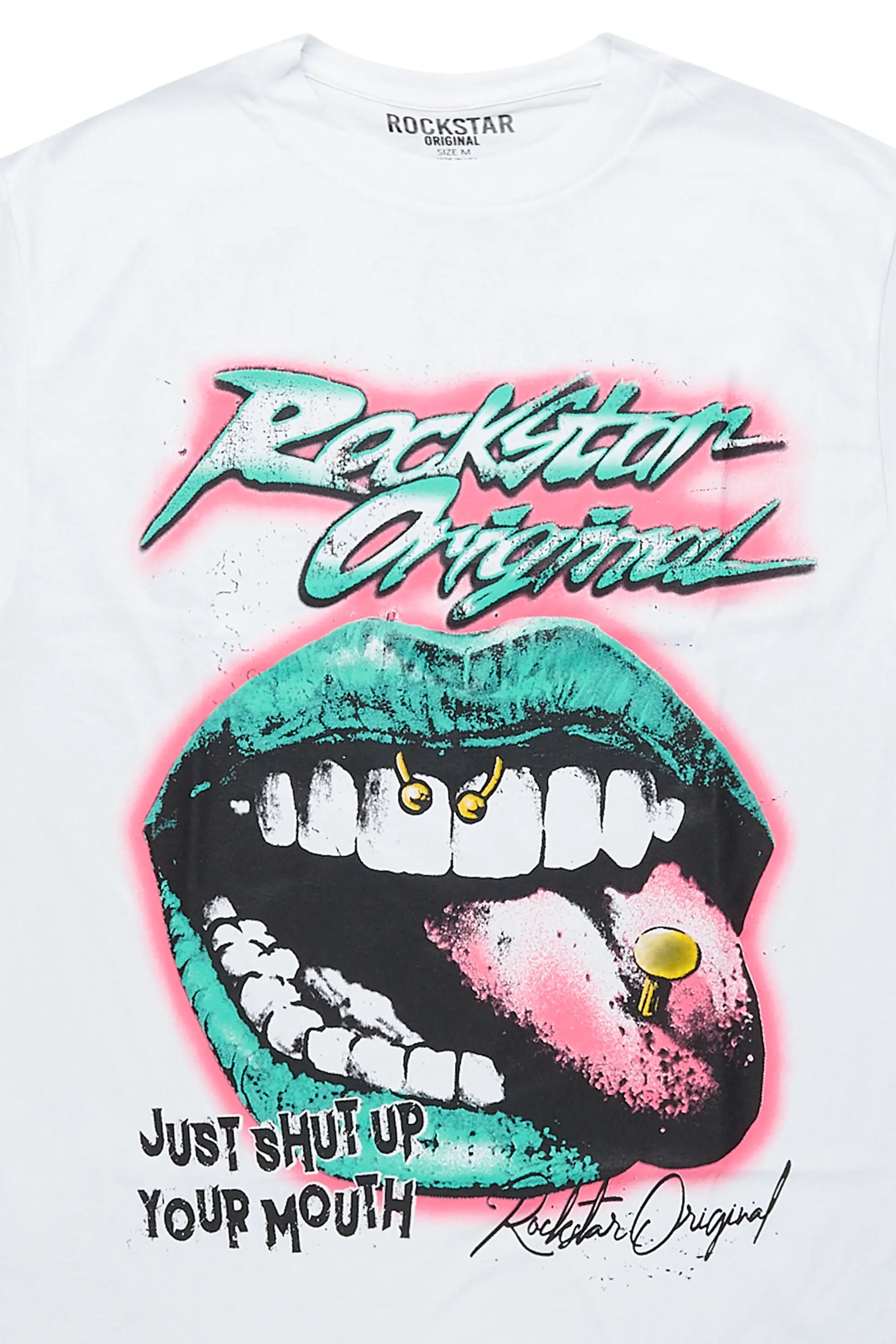 Psycho White Graphic T-Shirt