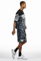 Fero Black T-Shirt/Short Set