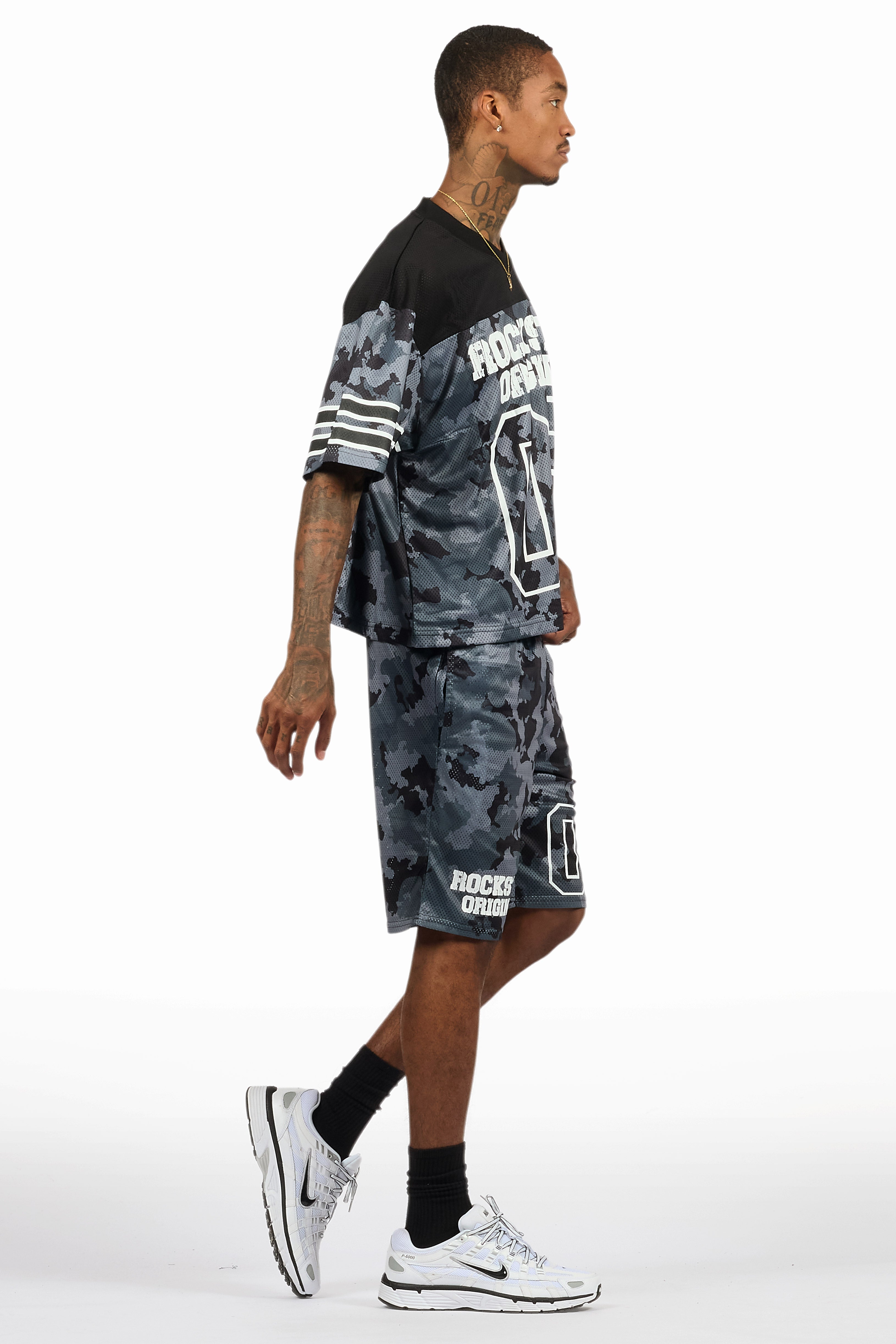 Fero Black T-Shirt/Short Set