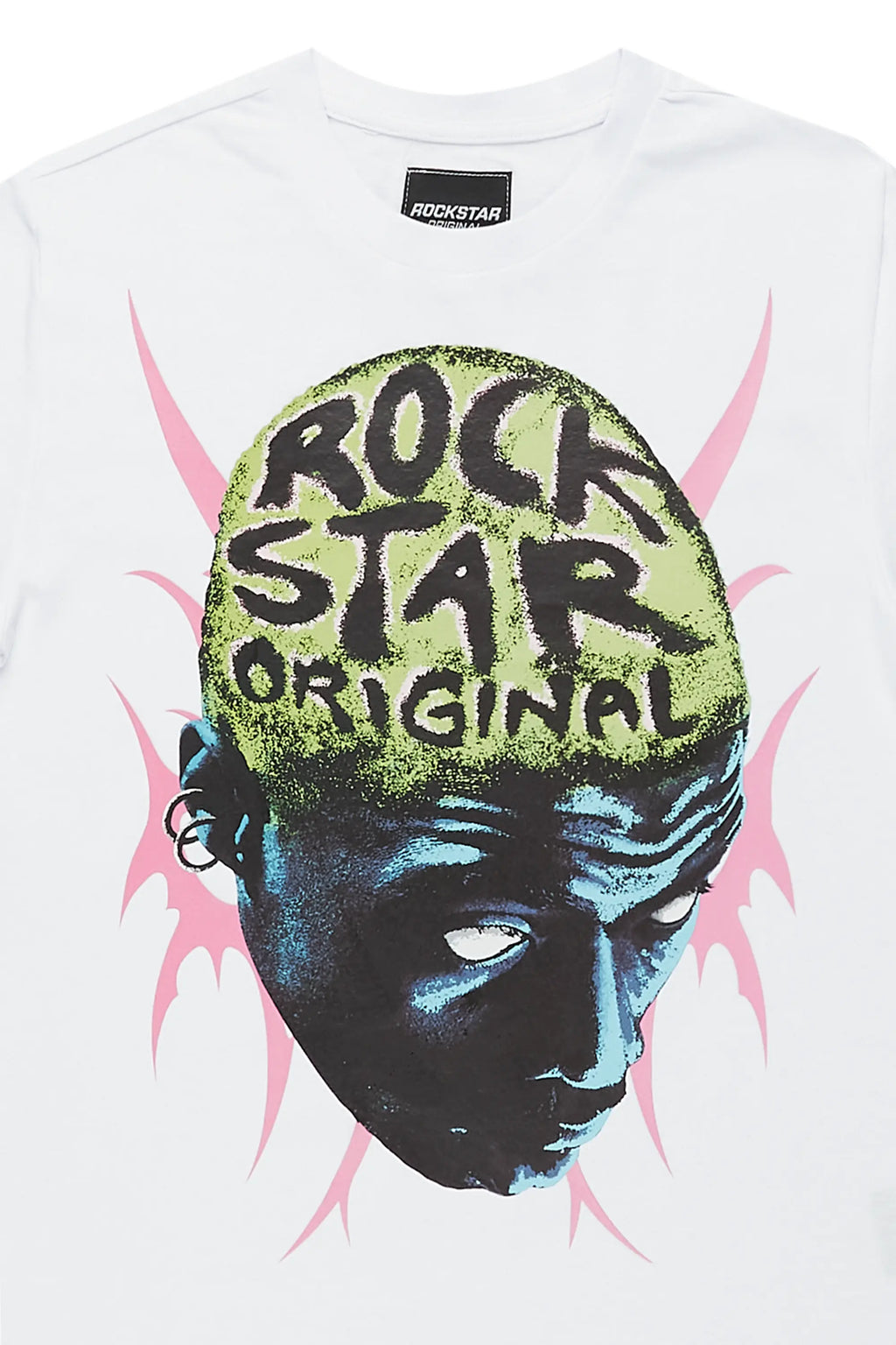 Boys Harolin White Graphic T-Shirt