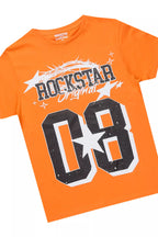 Boys All Star Orange T-Shirt/Denim Short Set