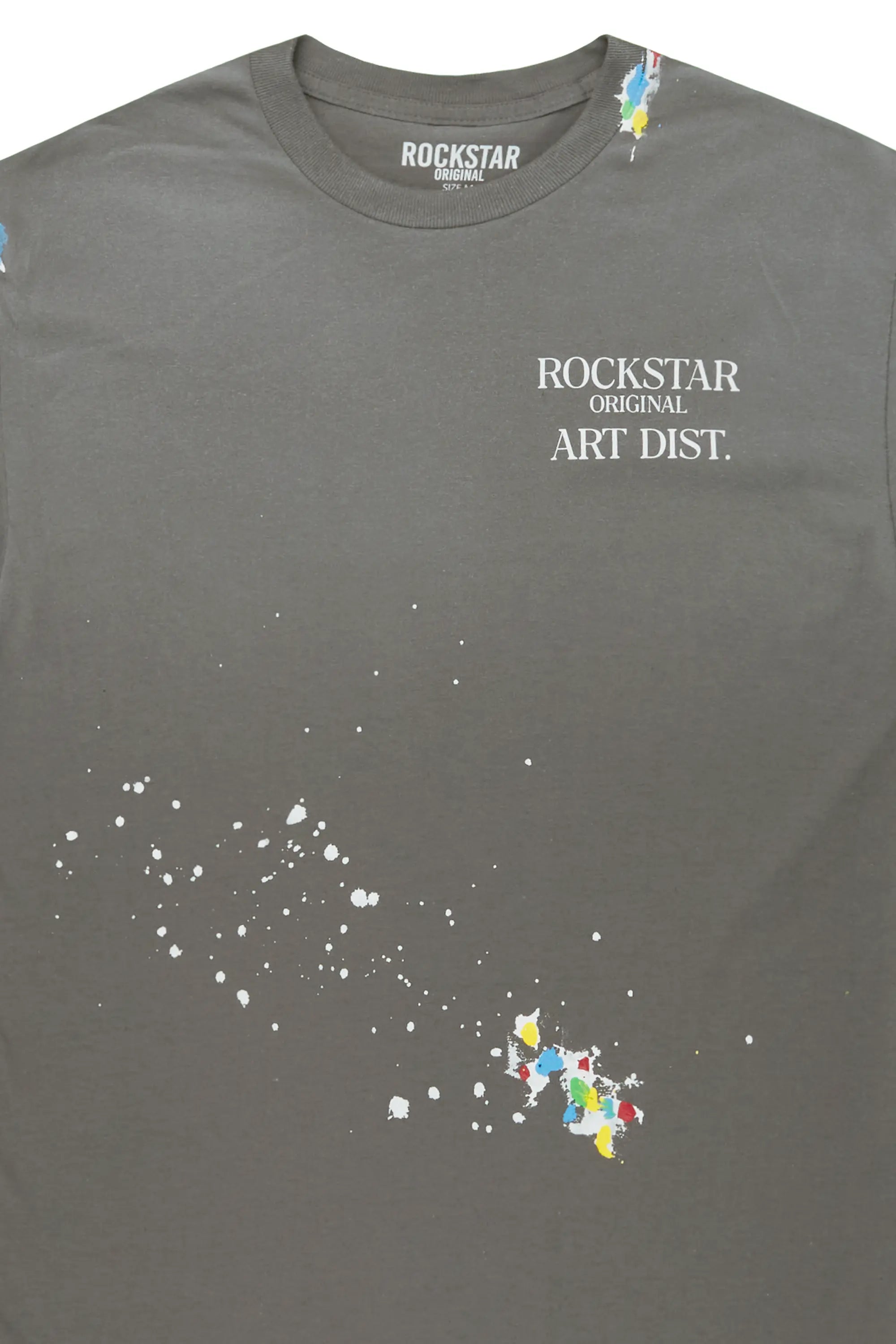 Palmer Vintage Grey Graphic T-Shirt