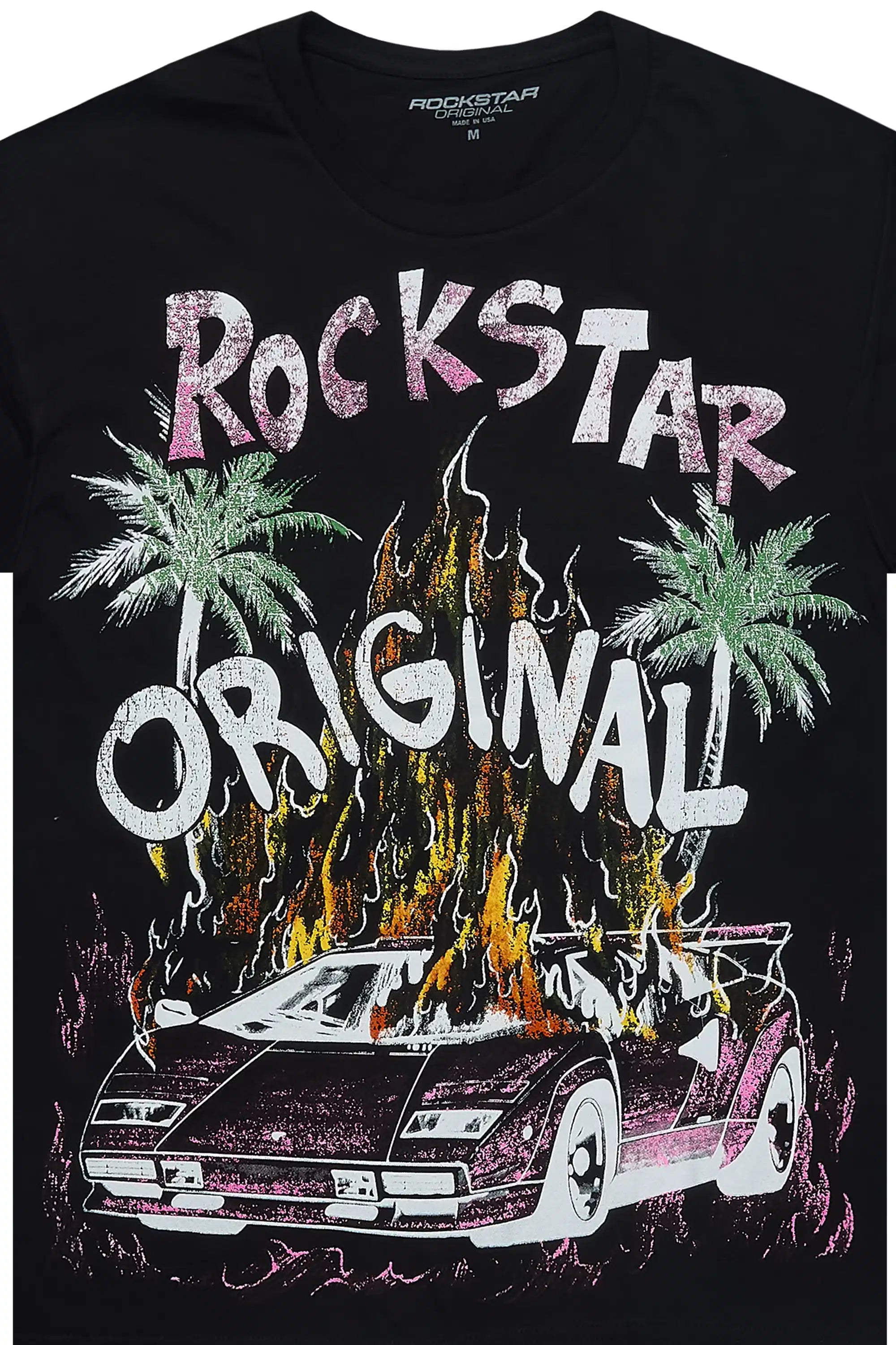 Moniqa Black Oversized T-Shirt