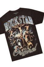 Waller Black/Beige T-Shirt/Baggy Pant Set