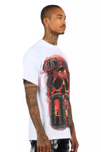 Kure White/Multi Oversized Graphic T-Shirt