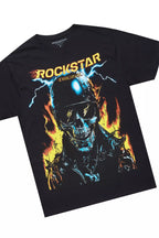 Balius Black T-Shirt/Denim Short Set