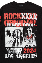 Lamani Black Graphic Long Sleeve Tee