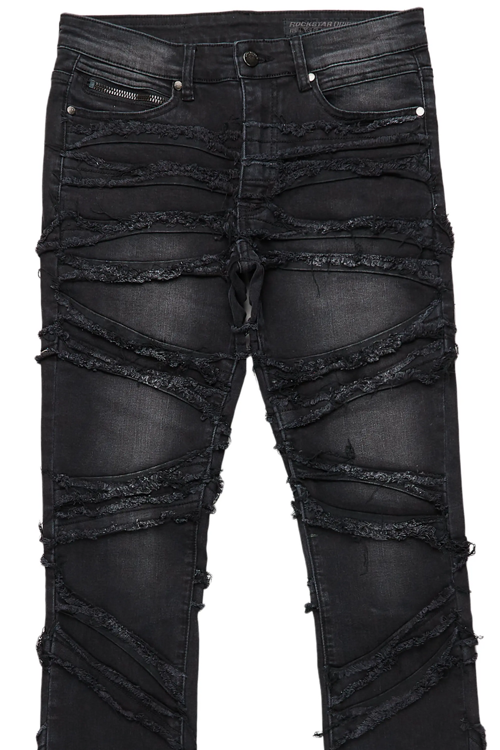 Norbert Dark Stacked Flare Jean