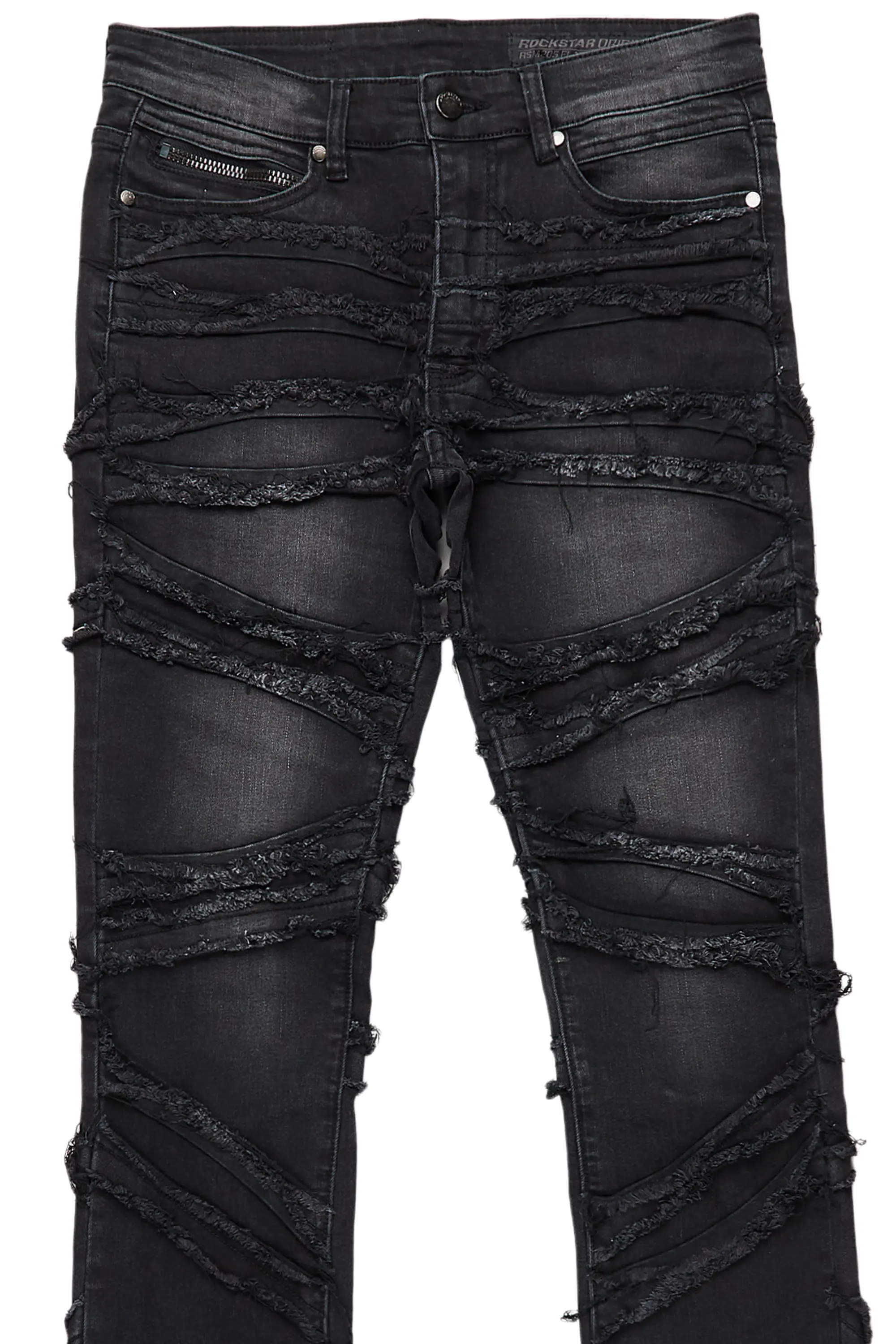 Norbert Dark Stacked Flare Jean