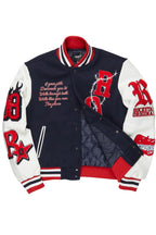 Skoll Navy Varsity Jacket