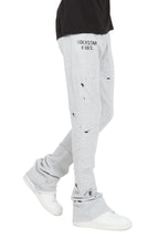 Farlee Heather Grey Super Stacked Flare Pants