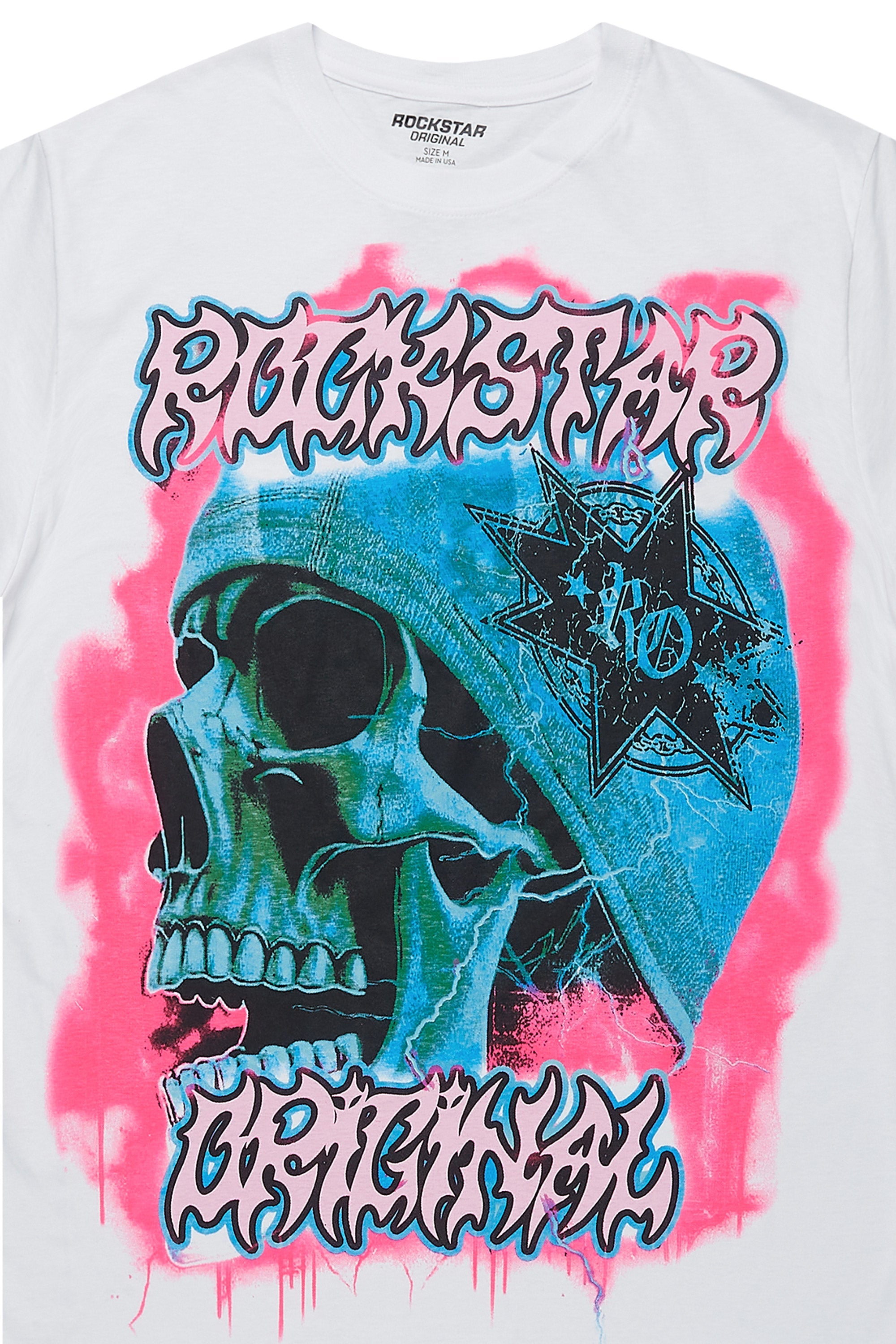 Amari White Graphic T-Shirt