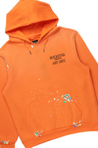 Rockstar Art Dist. Orange Hoodie/Baggy Track Pant Set