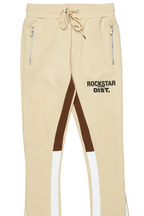 Alpine Beige/Black Stacked Flare Pant