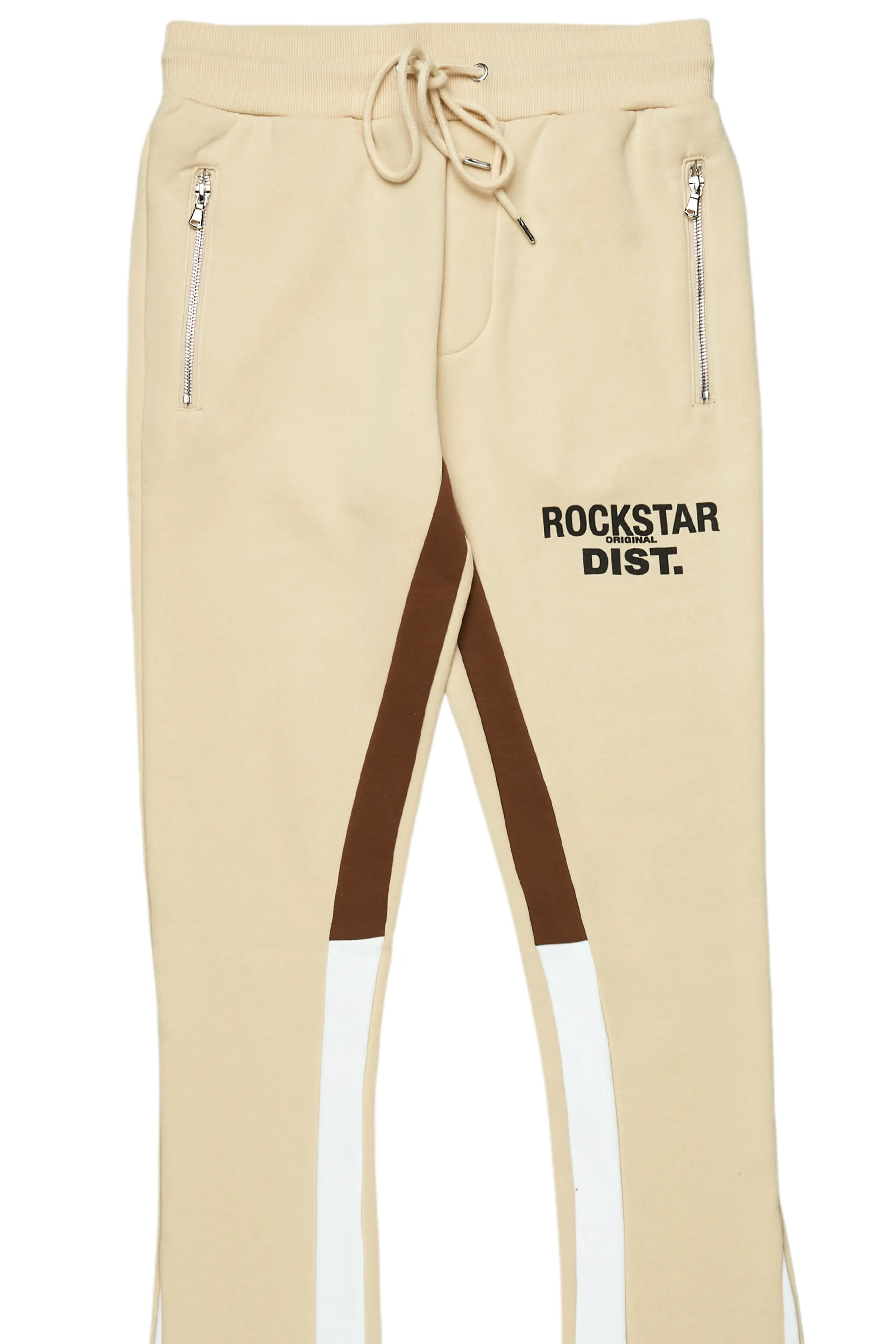 Alpine Beige/Black Stacked Flare Pant