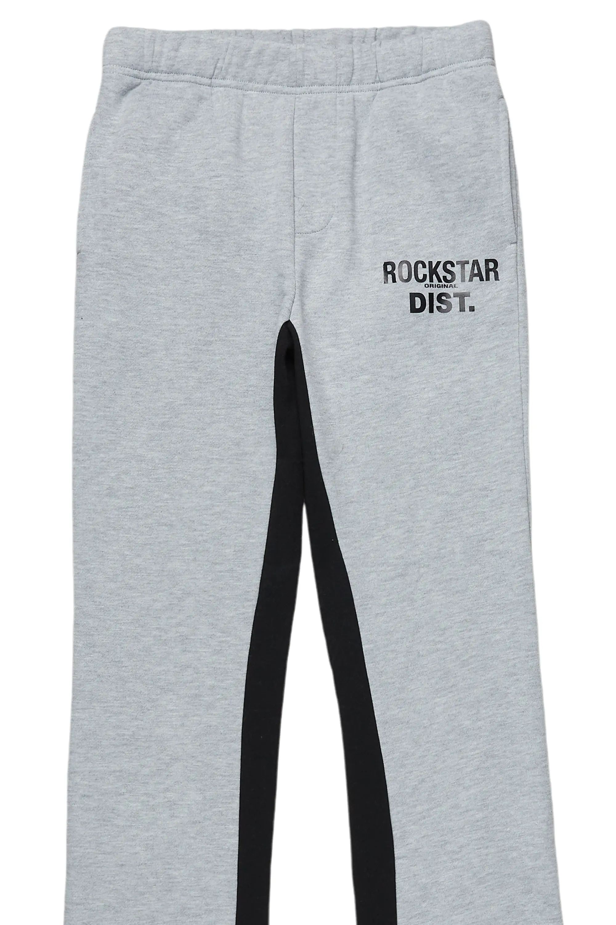 Boys Alpine Heather Grey Baggy Fit Trackpant