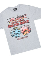 Sky Heather Grey T-Shirt/Short Set