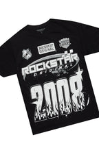 Amos Black T-Shirt/Denim Short Set