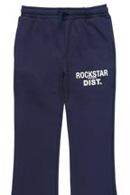 Boys Alpine Navy Stacked Trackpant