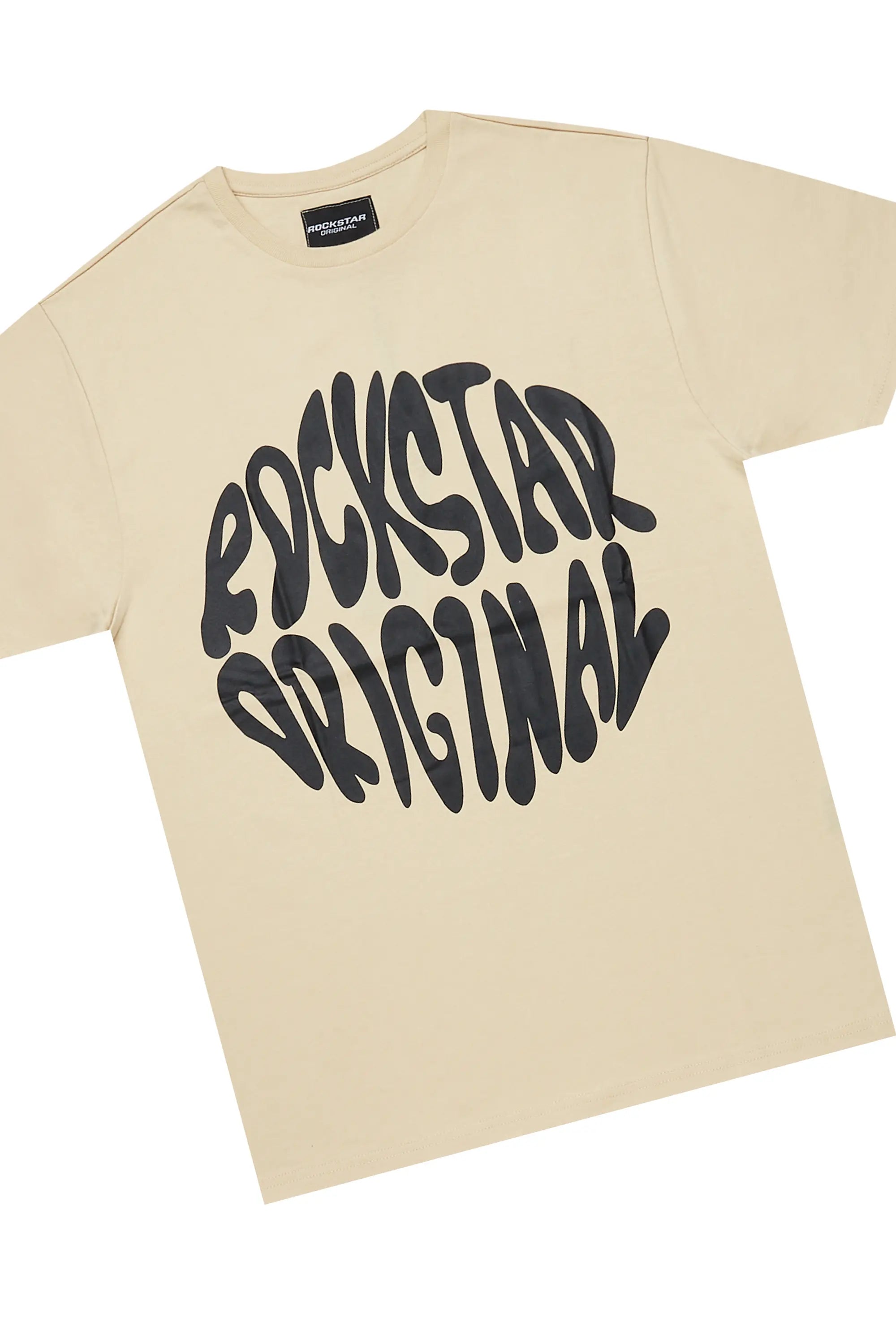 Thierry Beige T-Shirt/Short Set