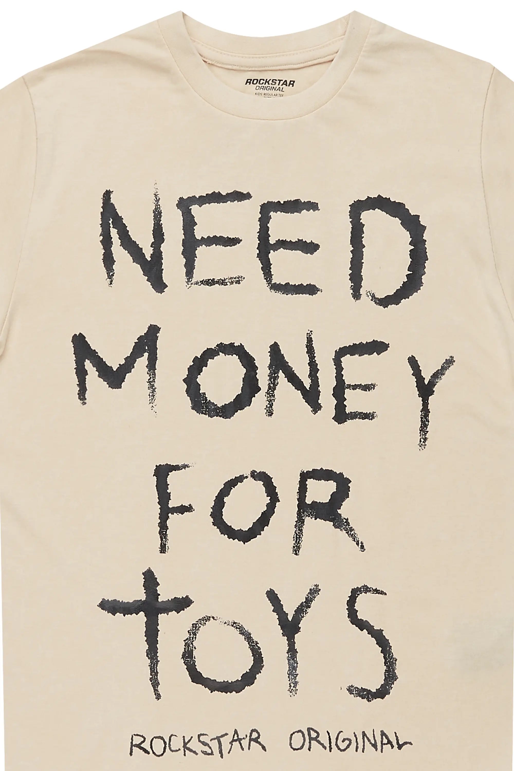 Boys M4Toys Vintage Sand Graphic T-Shirt