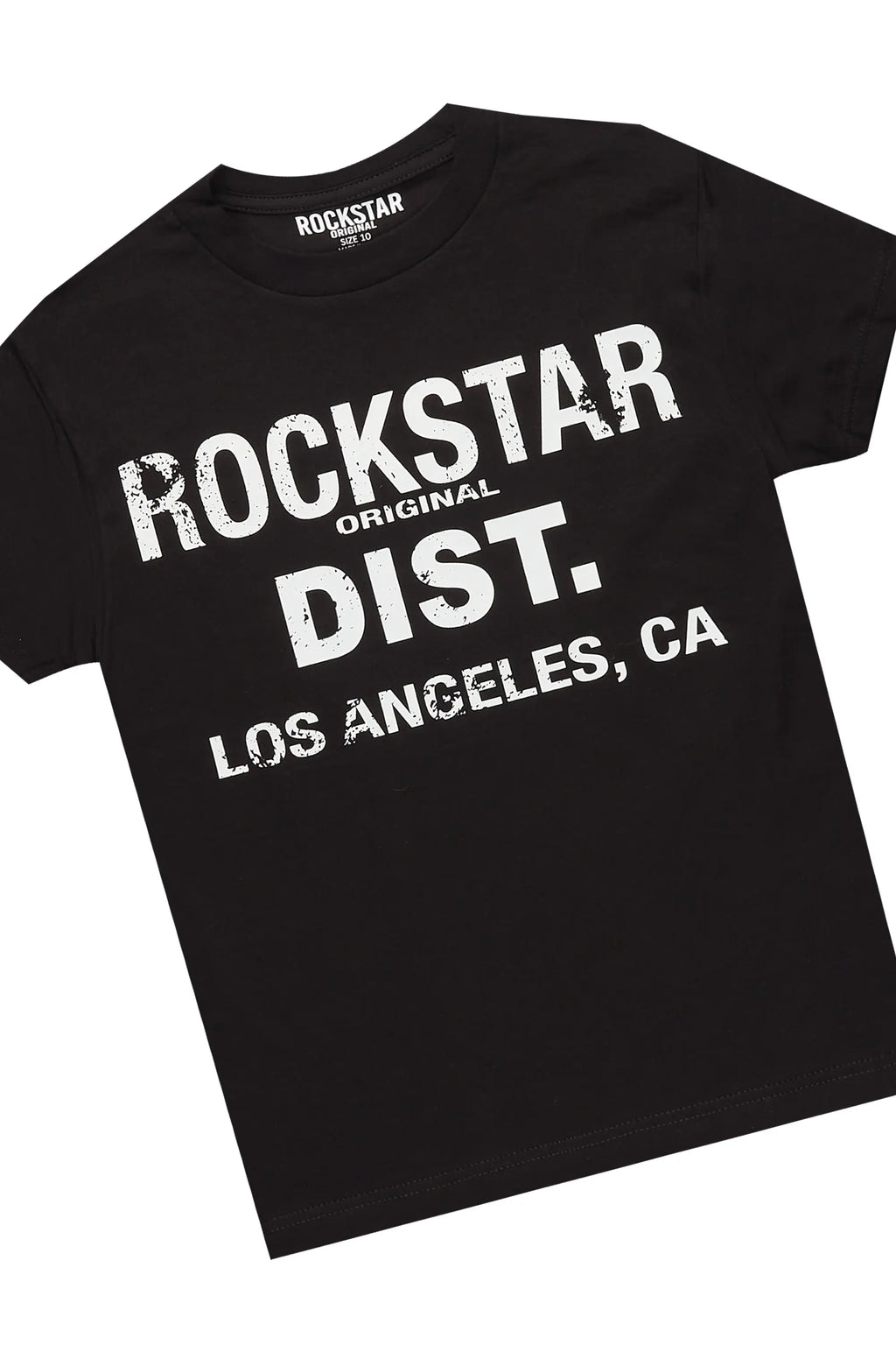 Boys Koen Black/Blue T-Shirt/Baggy Jean Set